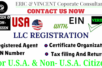 register US llc business registration in wyoming ein for non US resident
