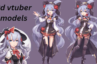 do a live 2d vtuber model