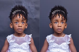 do high end beauty skin photo retouching