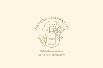 design enhance attract skincare logo