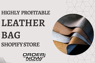 design leather bag store hand bag store manufacturer shoe store shopify website