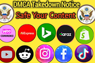 takedown harassing defaming report to google,yt,tiktok,fb,ig,reddit,x by dmca