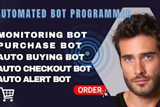 create automated tiktok bot, auto purchasing bot, auto buying bot, auto pokemon