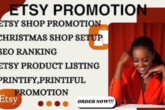 setup xmas, christmas store listing etsy SEO etsy promotion for quick sales