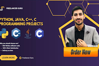 do python, java,cpp programming projects assignment