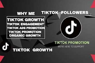 do super fast organic promotion to grow tiktok followers