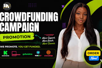 do charity crowdfunding campaign promotion gofundme indiegogo kickstarter