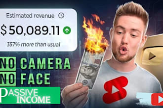 do faceless automated youtube cashcow videos for top 10, finance