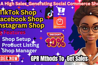 do tiktok shop setup instagram shop facebook shop tiktok ads tiktok affiliate