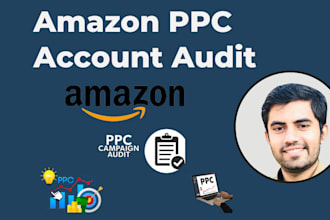 audit amazon fba account, PPC ads, product listing , create a plan of action