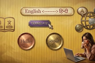 translate english to hindi and hindi to english