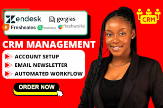 setup zendesk freshdesk fresh sales fresh work gorgias CRM landbot chatbot