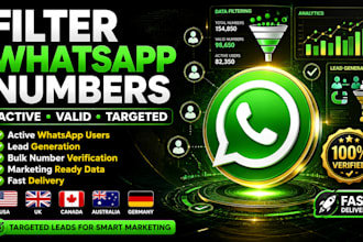 filter whatsapp numbers for targeted lead generation and marketing