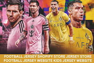 build 7figure football jersey shopify store jersey store football jersey website