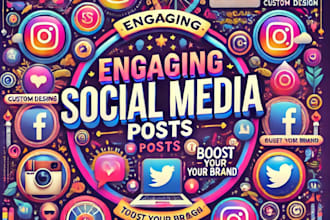 create custom social media content luxury service