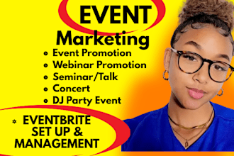 successfully promote and market your events eventbrite event, webinar promotion