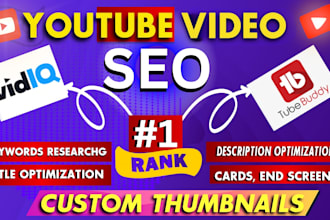 do best youtube video SEO expert and video optimization for top ranking