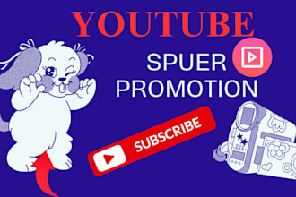 do organic youtube promotion, growth views and subscribers, real engagement