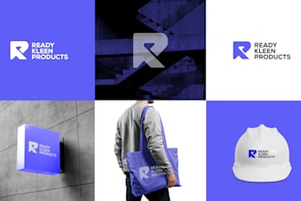 design modern construction real estate business agency logo