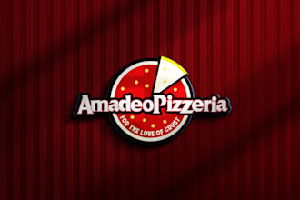 provide a premium pizza restaurant logo design just 1 day