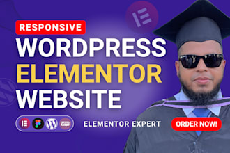 convert figma to elementor expert, website landing page design, wordpress fix