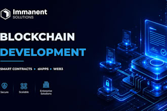 develop blockchain, smart contracts and asset tokenization