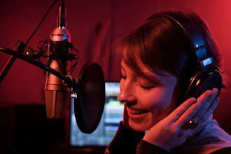 christian lyricist and female singer for edm, pop, rock, blues folk and country