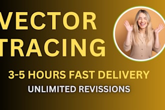 do vector tracing redraw logo convert image ai,eps,svg,png,pdf
