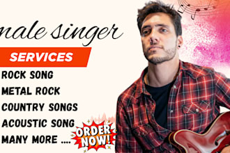 be your male singer rock singer metal rock hard rock rock singer acoustic rock