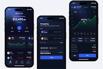 create trading app, stock trading app, crypto trading app, and website