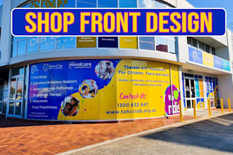 create eye catching shop front or storefront window graphics vinyl stickers