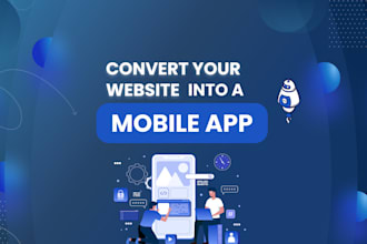 convert website to app, ios app android app, flutter app mobile app development