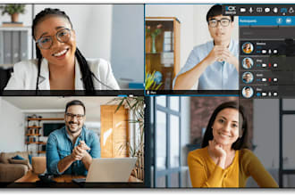 develop video meeting app, video conferencing  app, website web app