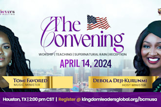 create amazing professional church flyer design