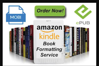 format and publish your kindle ebook