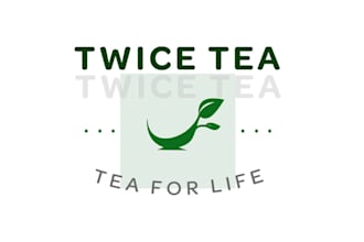 design outstanding tea company logo