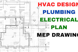 draw electrical design drawing floor plan on autocad 2d