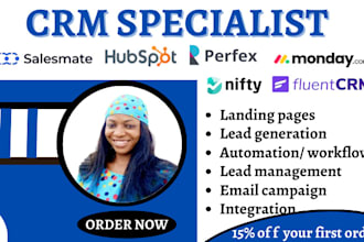 setup hubspot crm,  hubspot workflow monday lead management sales mate
