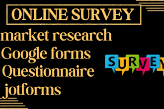 design a responsive online survey google forms jotforms questionnaire