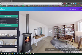 create cloadpano tour for you