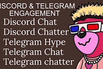 discord server chat chatter telegram chat chatter community