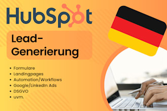 provide lead generation in hubspot in german
