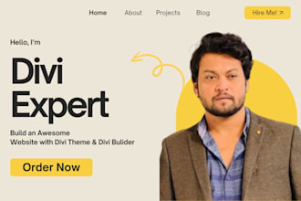 create a divi website with the latest divi theme and divi builder