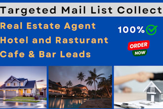 provide real estate agents, restaurant and bars