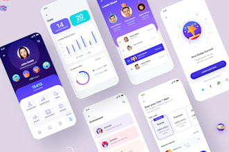 develop elearning app, language learning app, university learning, game learning