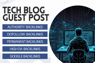 do tech guest post on technology blogs with dofollow tech backlinks