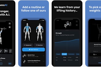 do ai workout app, ai fitness health app, gym app, ai nutrition, ai sport app