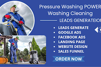 generate pressure washing leads power washing pressure cleaning cleaning leads