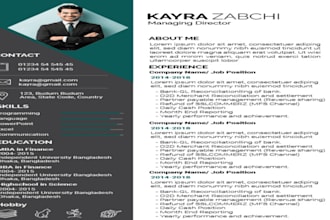 design update professional infographic resume CV cl and questionnaire