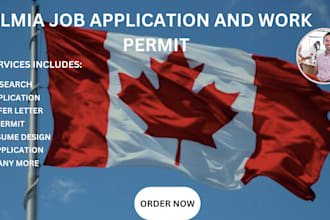 do canada lmia job research, job offer letter, work permit, visa and more